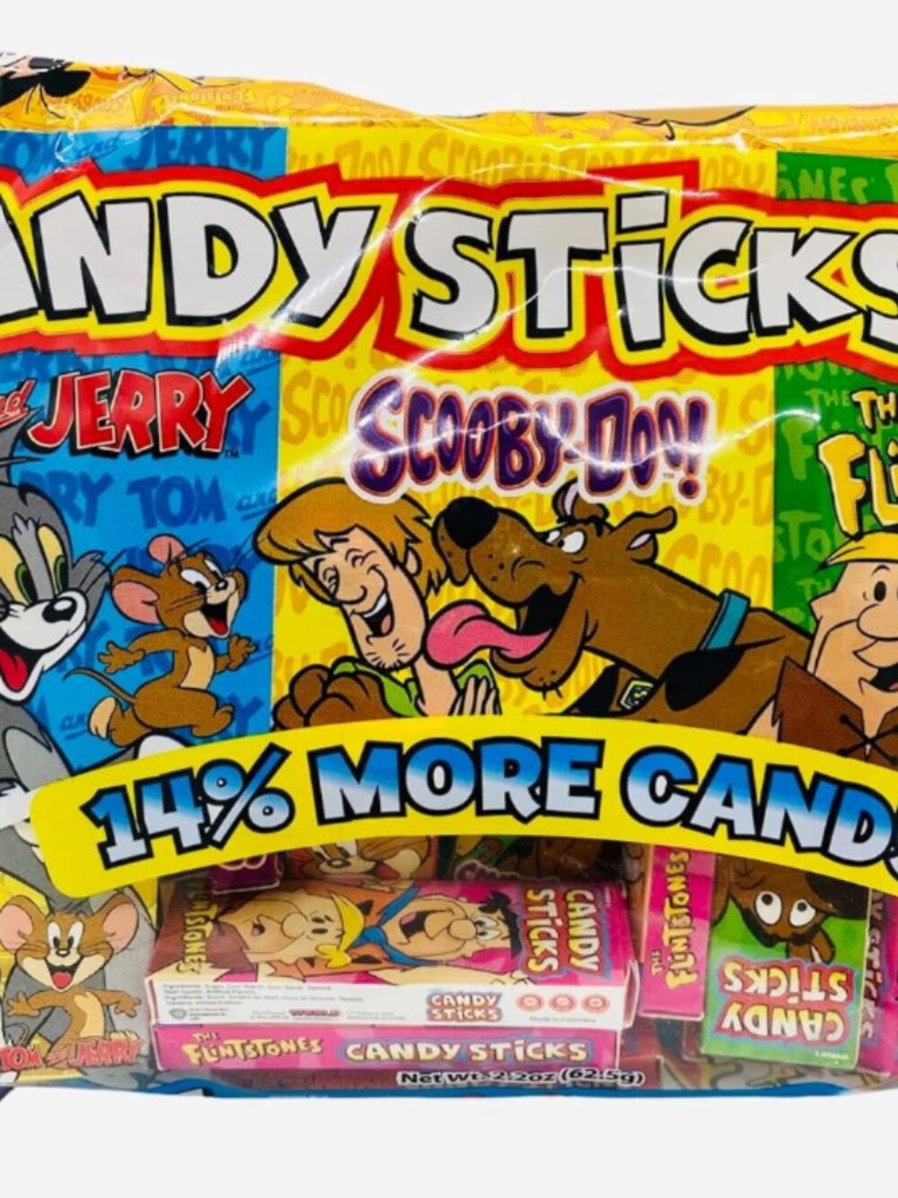 2 Comix Mix Candy Sticks Scooby Doo HALLOWEEN B-DAY BAGS NEW